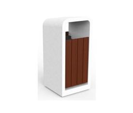 Dekoratif Beton Çöp Kovası / Decorative Concrete Litter Bins