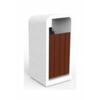 Dekoratif Beton Çöp Kovası / Decorative Concrete Litter Bins
