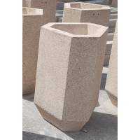 Prizma Beton Çöp Kovası Modeli / BÇ18