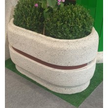 100 CM. Oval Beton Çiçeklik Modeli 100 CM. Oval Beton Çiçeklik Modeli