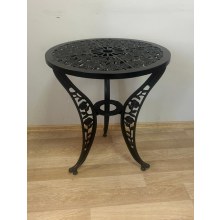 60 CM. Çapında Alüminyum Döküm Güllü Masa MS04 60 CM. Çapında Alüminyum Döküm Güllü Masa MS04
