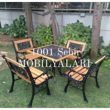Dekoratif Ahşaplı Döküm Masa Sandalye Modeli MS20 Dekoratif Ahşaplı Döküm Masa Sandalye Modeli MS20